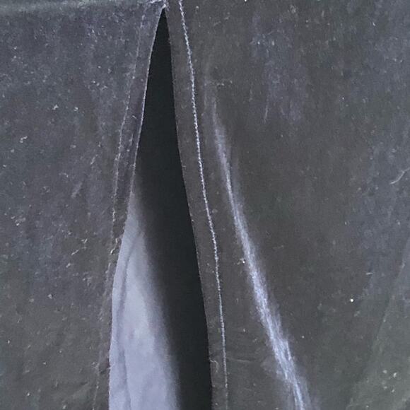 Romeo & Juliet Couture Navy Velvet Maxi Slip Gown Medium NWT - Picture 10 of 16